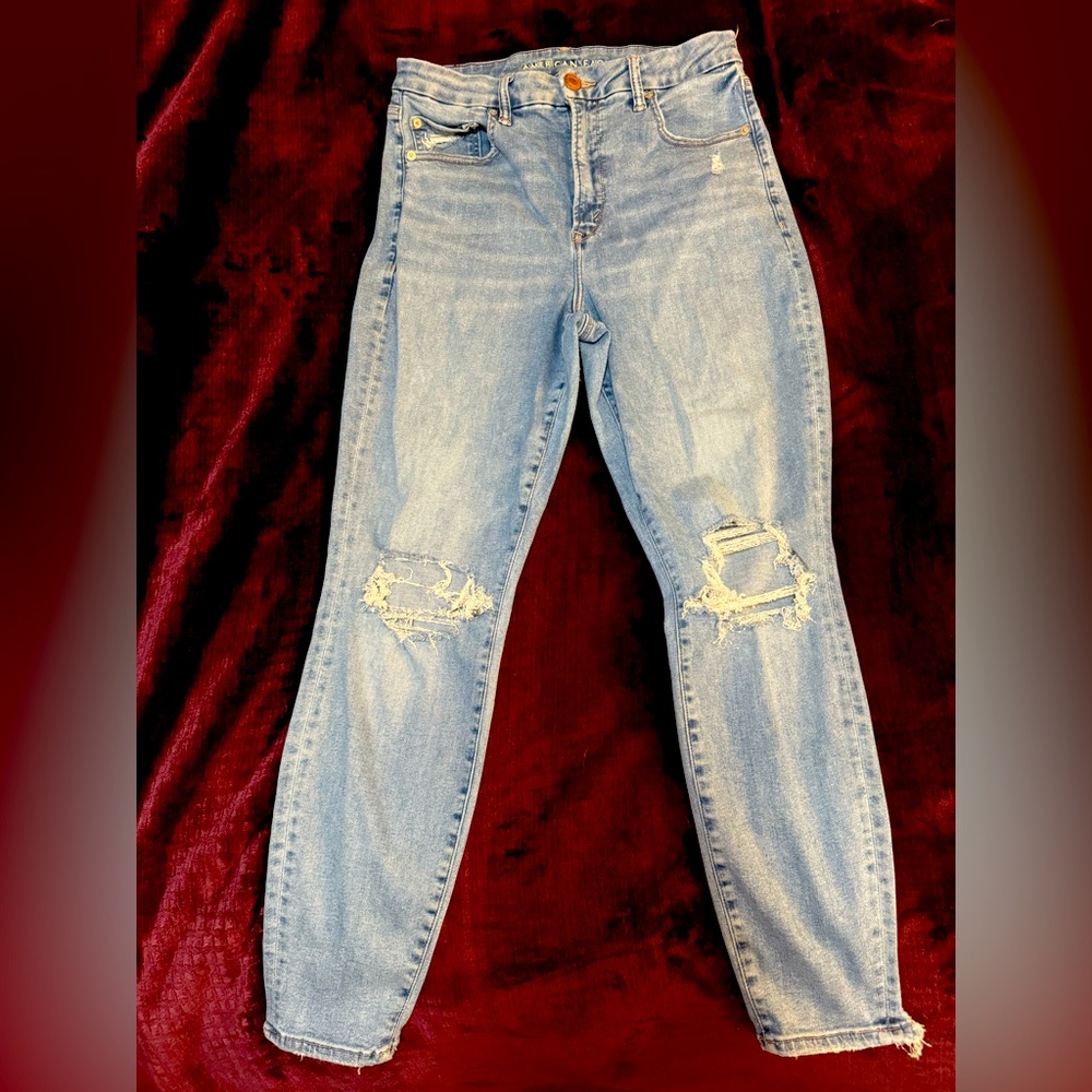 American Eagle Luxe High Waisted Jeans size 12